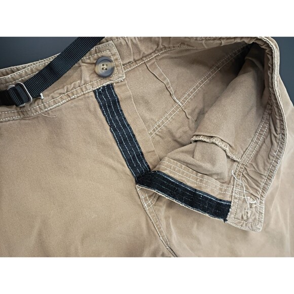Metolius Men's Climbing Shorts Waist 35 Khaki Hike Fish Outdoor Cargo Bermuda - Picture 8 of 16